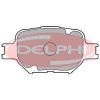 Toyota Corolla fékbetét garnitúra | Delphi LP1804