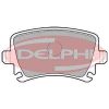 Volkswagen Jetta fékbetét garnitúra | Delphi LP1824