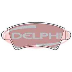 Citroen Xsara fékbetét garnitúra | Delphi LP1846