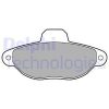 Ford Ka fékbetét garnitúra | Delphi LP2704 Ford Ka fékbetét garnitúra | Delphi LP2704