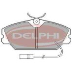 Renault Megane fékbetét garnitúra | Delphi LP539