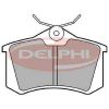 Volkswagen Scirocco fékbetét garnitúra | Delphi LP565