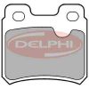 Opel Astra fékbetét garnitúra | Delphi LP586
