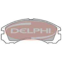 Citroen C-Crosser fékbetét garnitúra | Delphi LP871