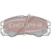 Opel Frontera fékbetét garnitúra | Delphi LP964