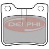 Peugeot 607  fékbetét garnitúra | Delphi LP991